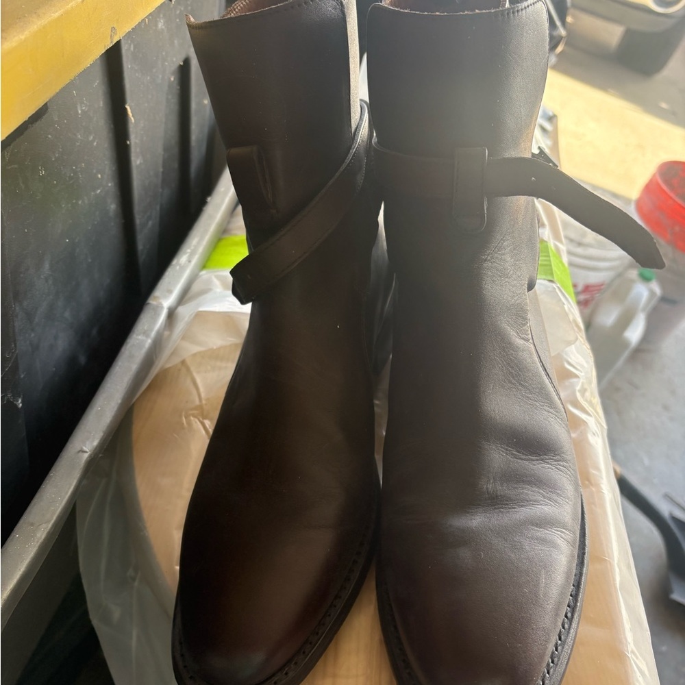 Men's Brown Leather Boots